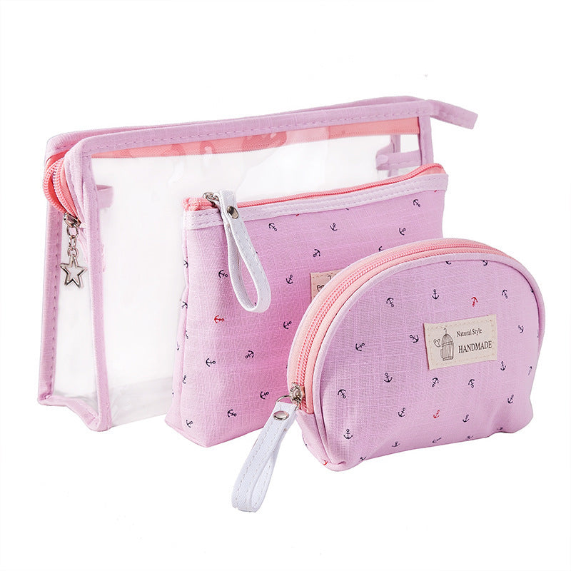 3-Piece Makeup Anchor Bag