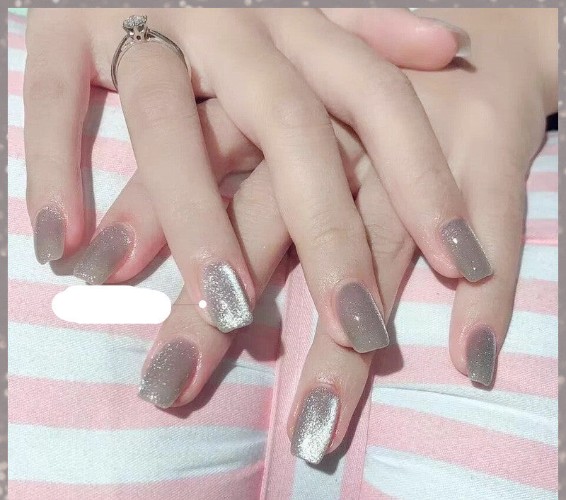 Milk Tea Cat Eye Gel Polish