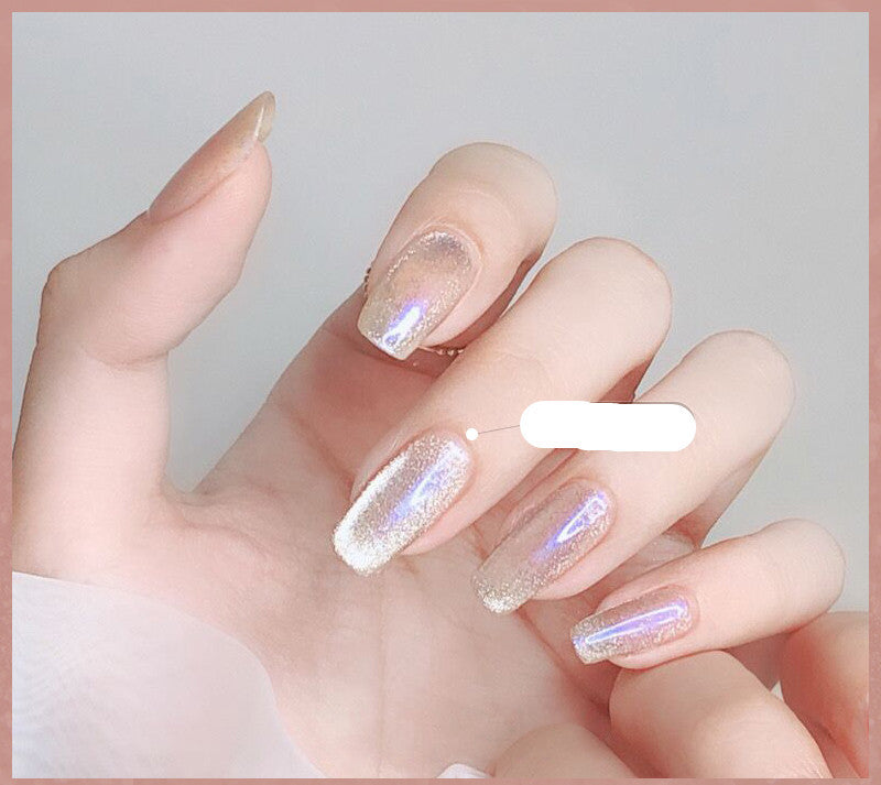 Milk Tea Cat Eye Gel Polish