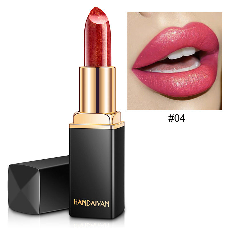 LuxeShift Metallic Lipstick