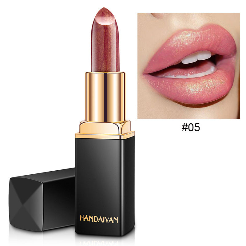 LuxeShift Metallic Lipstick