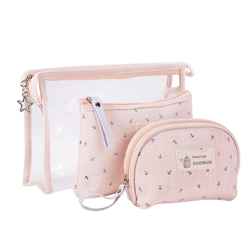 3-Piece Makeup Anchor Bag