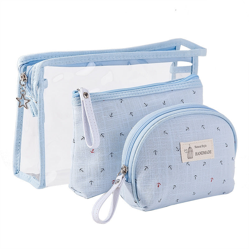 3-Piece Makeup Anchor Bag