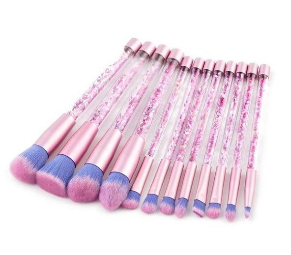 Liquid Crystal Makeup Brush Set