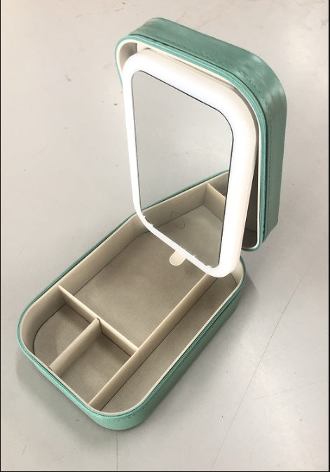 LED Light Makeup Storage Box