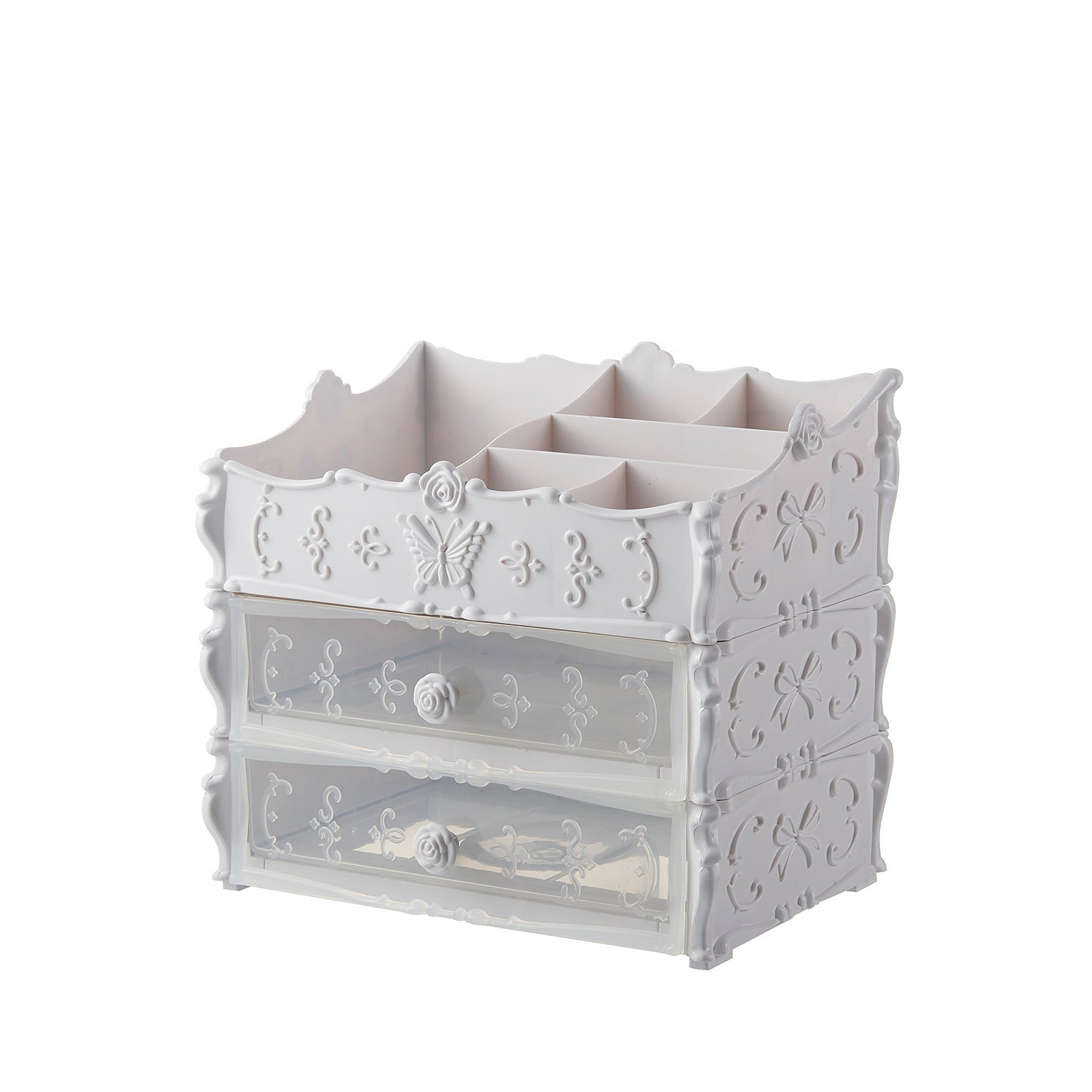 Transparent Makeup Organizer
