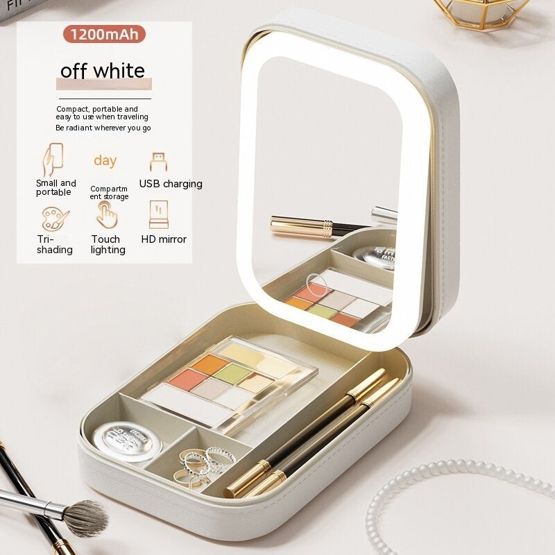 LED Light Makeup Storage Box