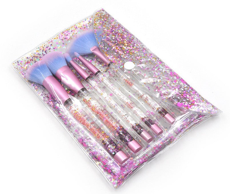 Liquid Crystal Makeup Brush Set