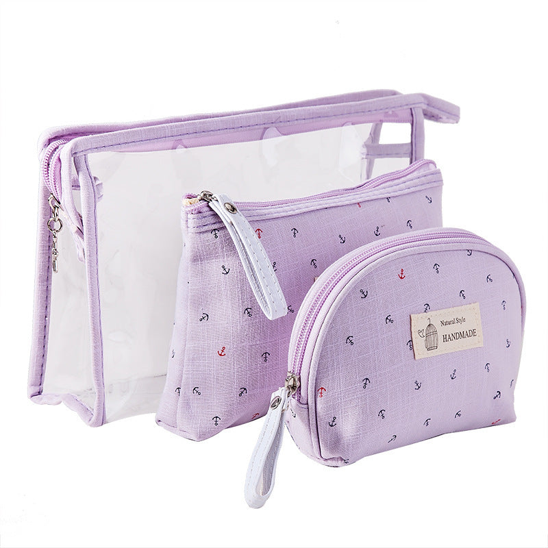 3-Piece Makeup Anchor Bag