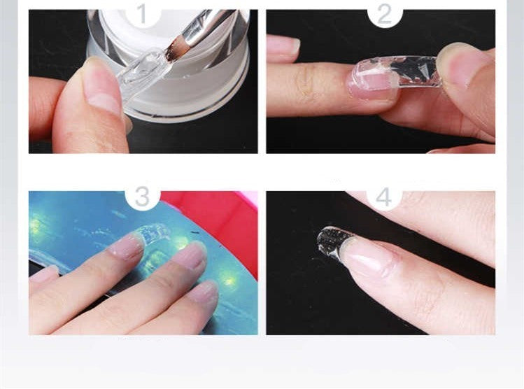 Removable Clear Gel Nail Tabs
