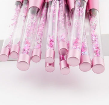 Liquid Crystal Makeup Brush Set