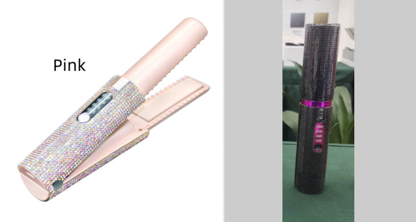 2-in-1 Hair Straightening Brush