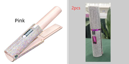 2-in-1 Hair Straightening Brush