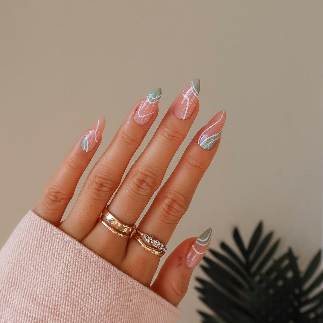 GradientGlow Press-On Nails