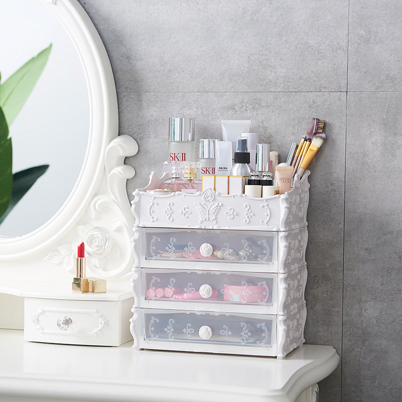 Transparent Makeup Organizer