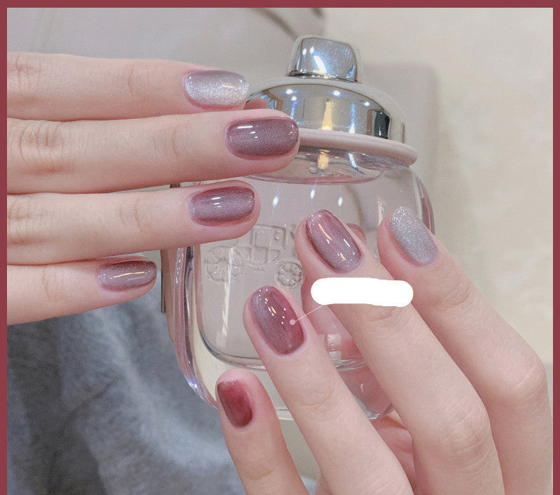 Milk Tea Cat Eye Gel Polish