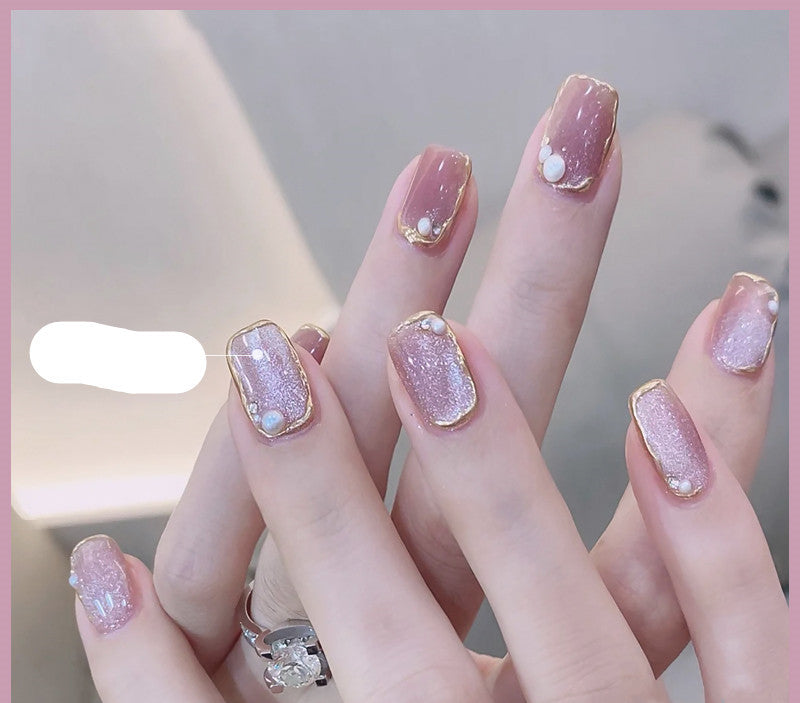 Milk Tea Cat Eye Gel Polish