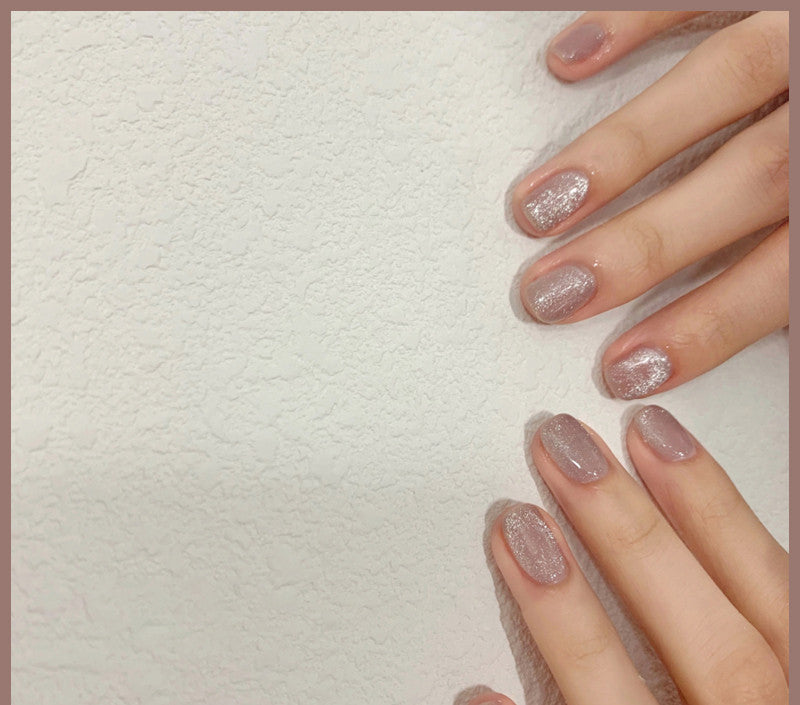 Milk Tea Cat Eye Gel Polish