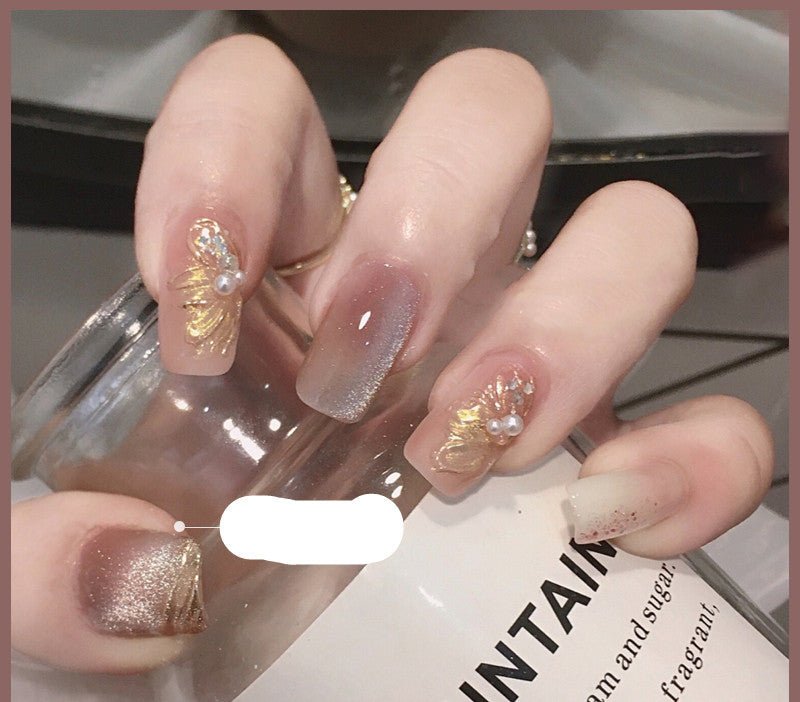 Milk Tea Cat Eye Gel Polish