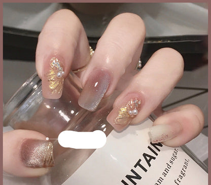 Milk Tea Cat Eye Gel Polish