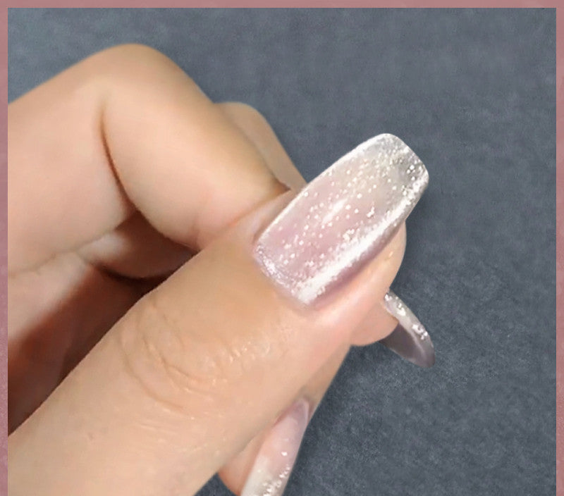 Milk Tea Cat Eye Gel Polish