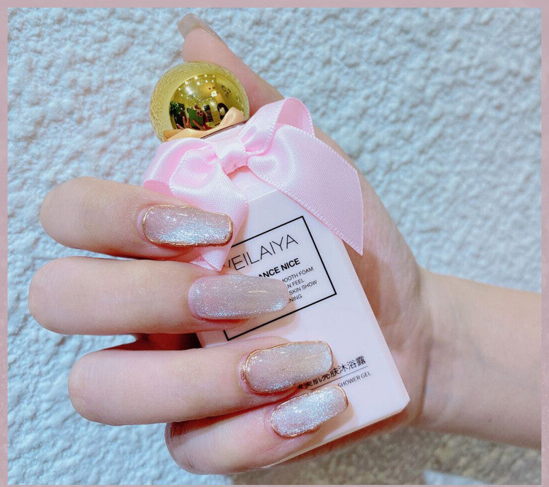 Milk Tea Cat Eye Gel Polish