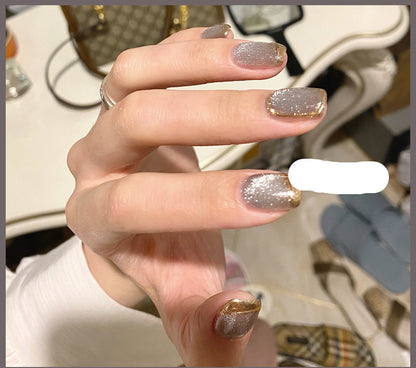 Milk Tea Cat Eye Gel Polish