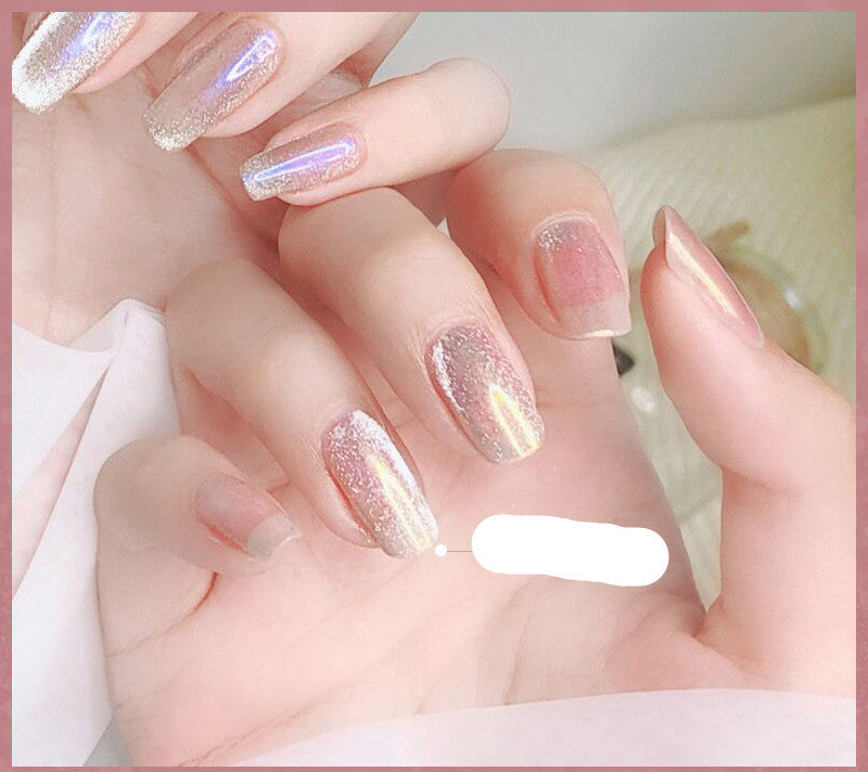 Milk Tea Cat Eye Gel Polish
