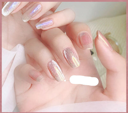 Milk Tea Cat Eye Gel Polish