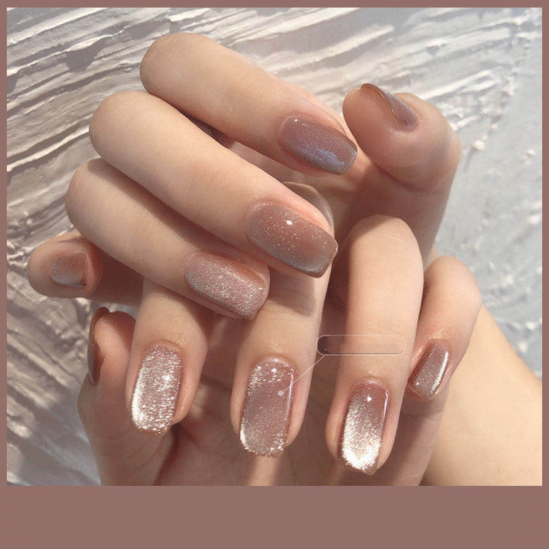 Milk Tea Cat Eye Gel Polish