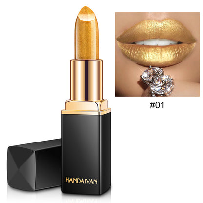 LuxeShift Metallic Lipstick