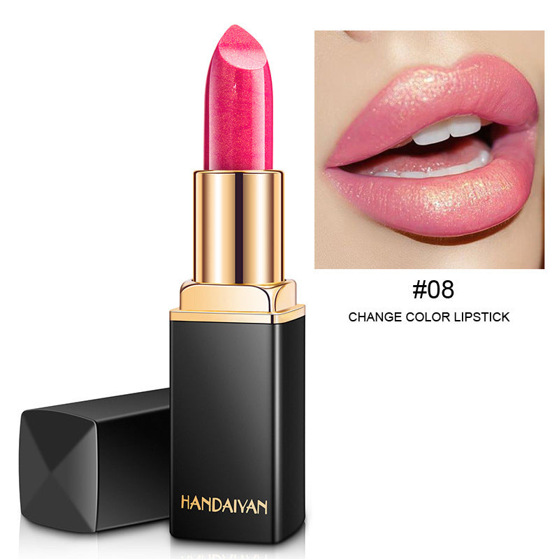 LuxeShift Metallic Lipstick