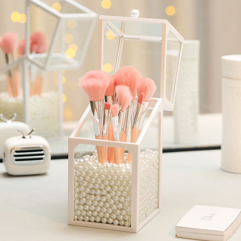 Glass Brush Bucket