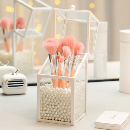 Glass Brush Bucket