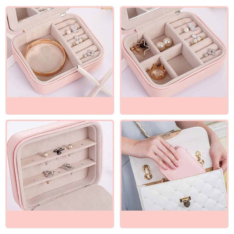 Mini Jewelry Travel Organizer