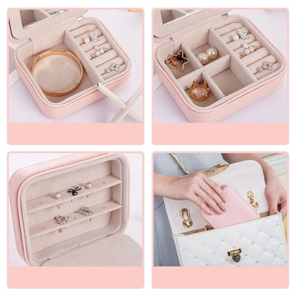 Mini Jewelry Travel Organizer