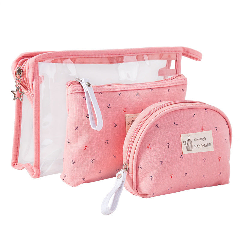 3-Piece Makeup Anchor Bag
