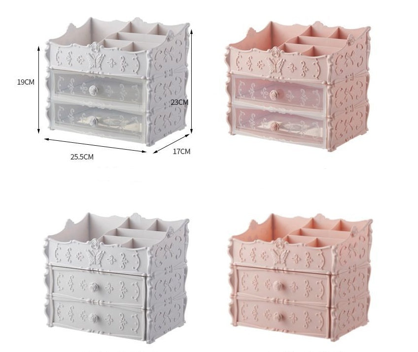 Transparent Makeup Organizer