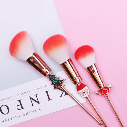 Christmas Moose Brush Set