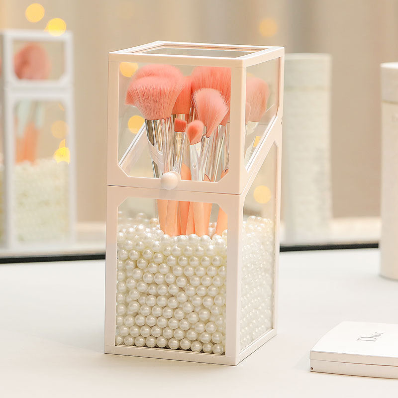 Glass Brush Bucket
