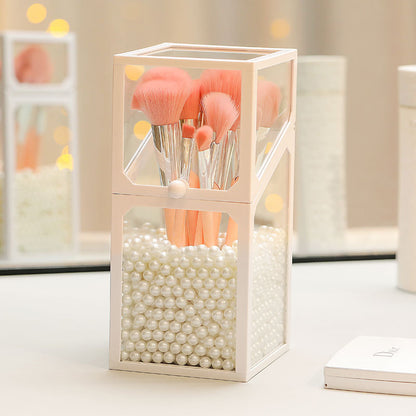 Glass Brush Bucket