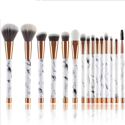 Marble Beauty Brush Set (11pcs)