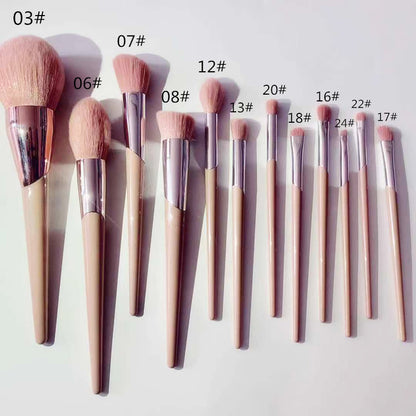 Heart Pink Brush Set