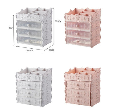 Transparent Makeup Organizer