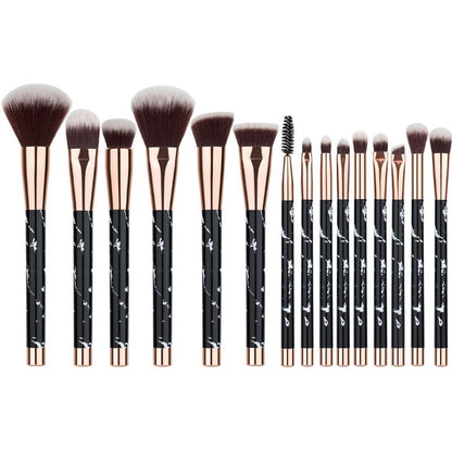 Marble Beauty Brush Set (11pcs)