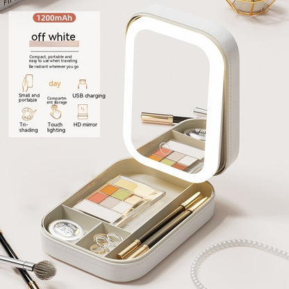 LED Light Makeup Storage Box