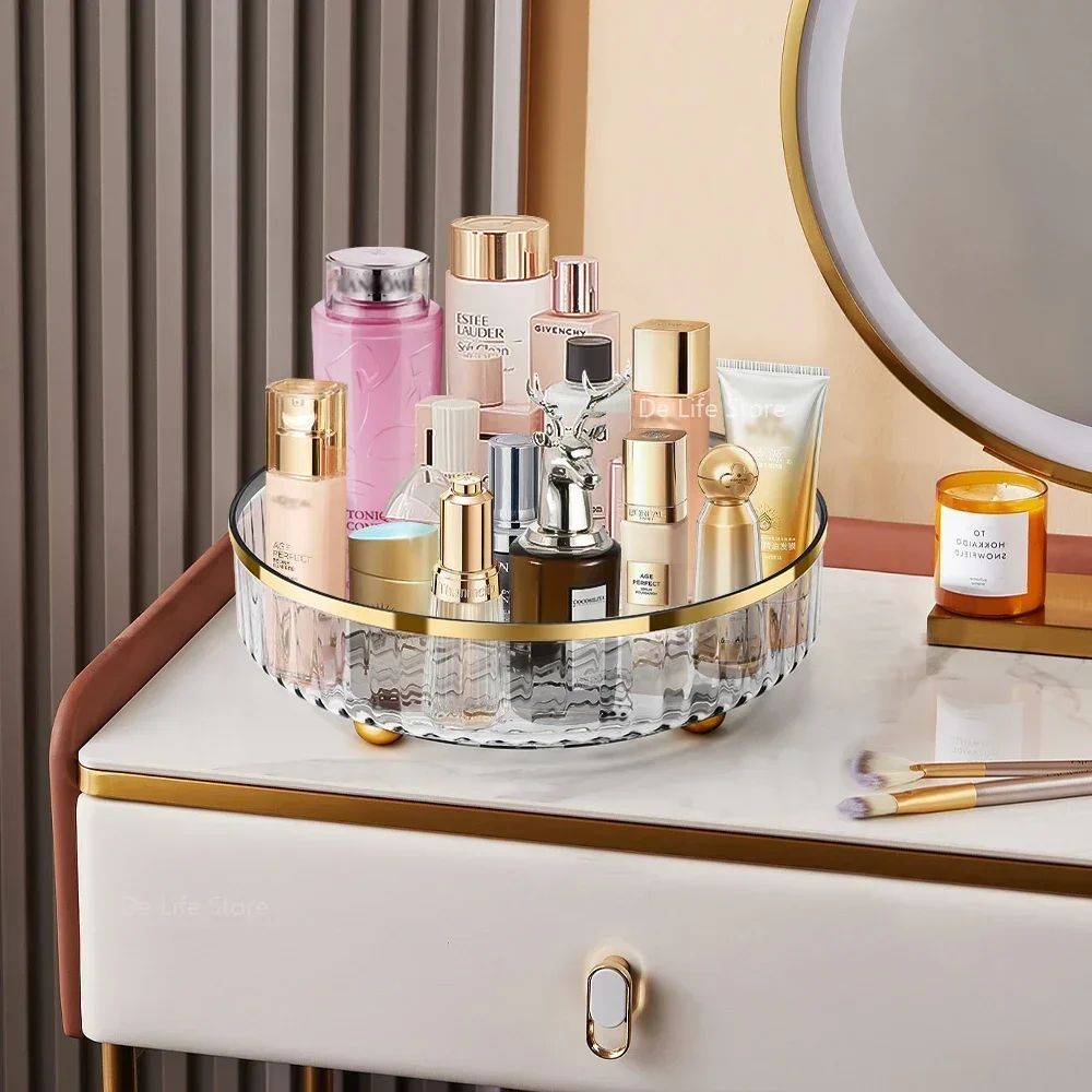 Luxury Rotating Cosmetic Organizer