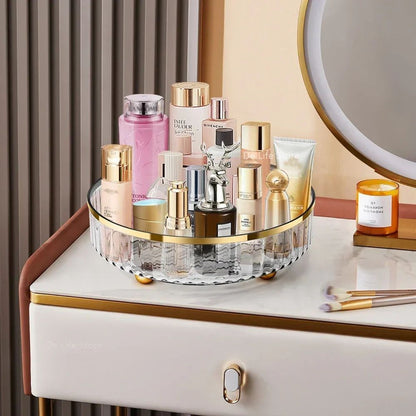 Luxury Rotating Cosmetic Organizer