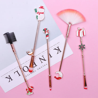Christmas Moose Brush Set