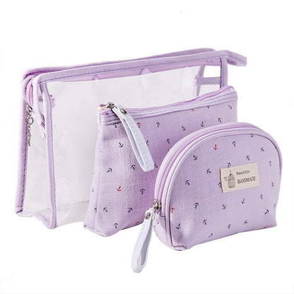 3-Piece Makeup Anchor Bag